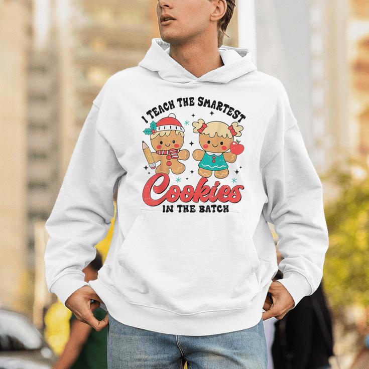 Teacher Of Smart Cookies Cute Gingerbread Teacher Christmas Unisex Hoodie, funny gift Teacher Of Smart Cookies Cute Gingerbread Teacher Christmas Unisex Hoodie, funny gift