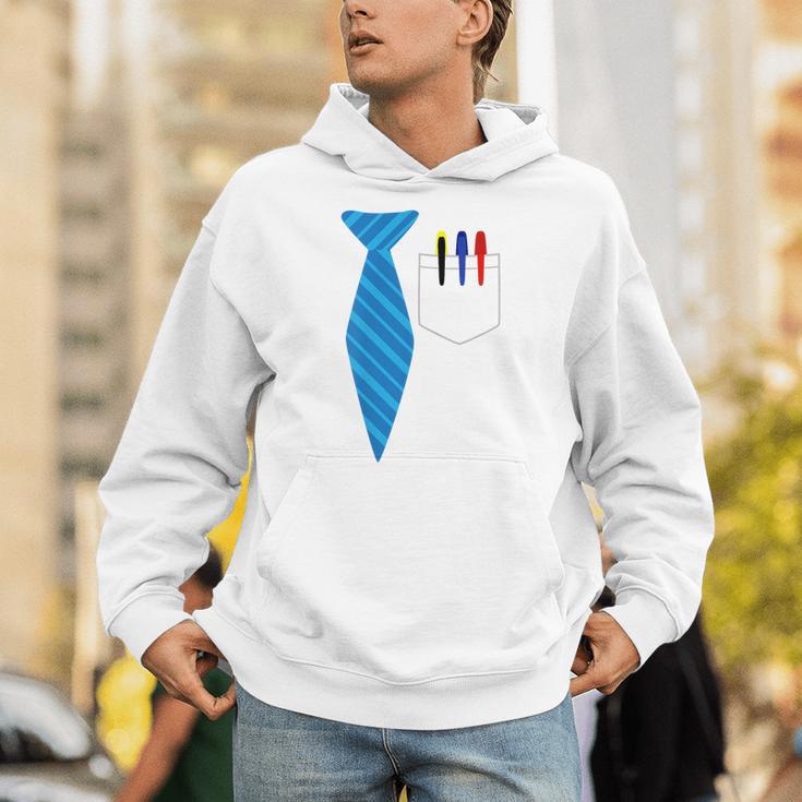 Teacher Tie & Pocket Protector Costume School Unisex Hoodie, funny gift Teacher Tie & Pocket Protector Costume School Unisex Hoodie, funny gift