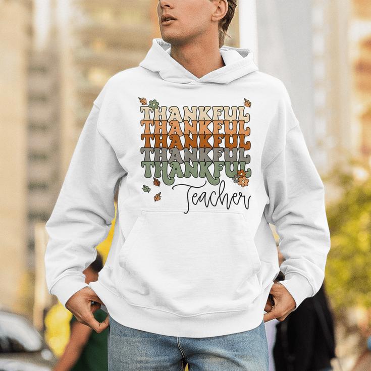 Thankful Teacher Thanksgiving Fall Pumpkin Turkey Unisex Hoodie, funny gift Thankful Teacher Thanksgiving Fall Pumpkin Turkey Unisex Hoodie, funny gift