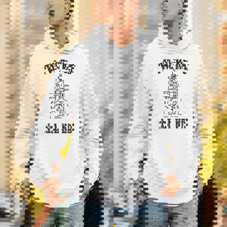 Twotroke Is All I Needs 面白いオートバイ愛好家ダートバイク パーカー