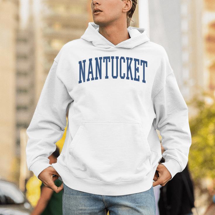 Varsity Grey Nantucket Unisex Hoodie, funny gift