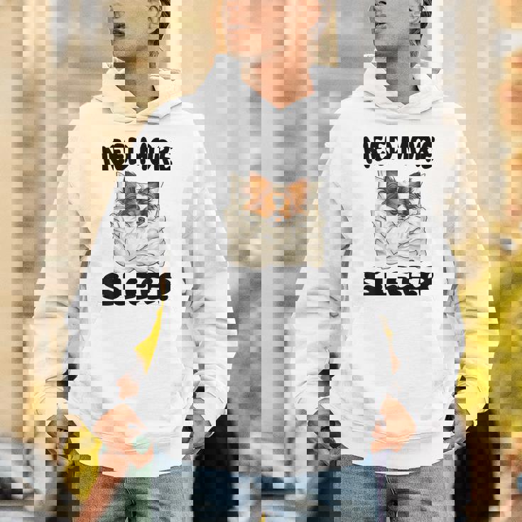 かわいいパピヨンドッグは睡眠パジャマナイトガウンが必要です パーカー