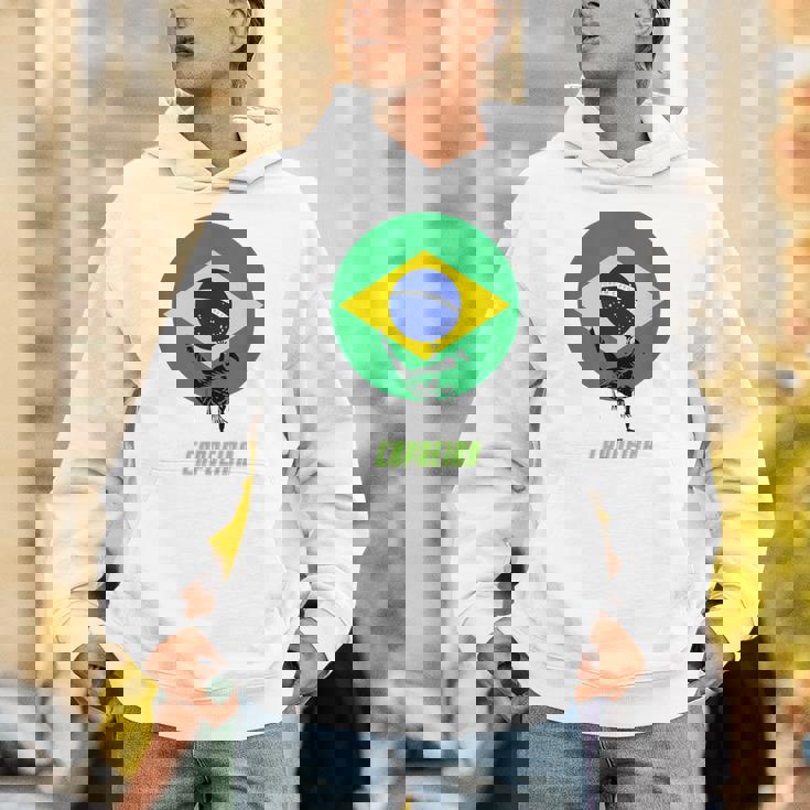 カポエイラ ブラジル国旗 パーカー