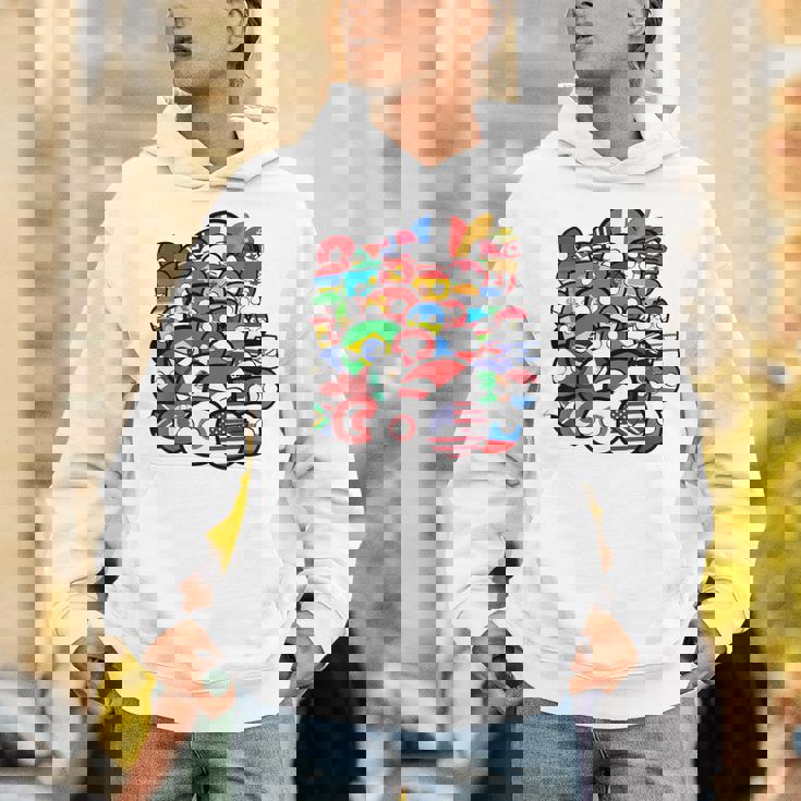 カントリーボールまたはポーランドボールの各国のグループ写真 パーカー