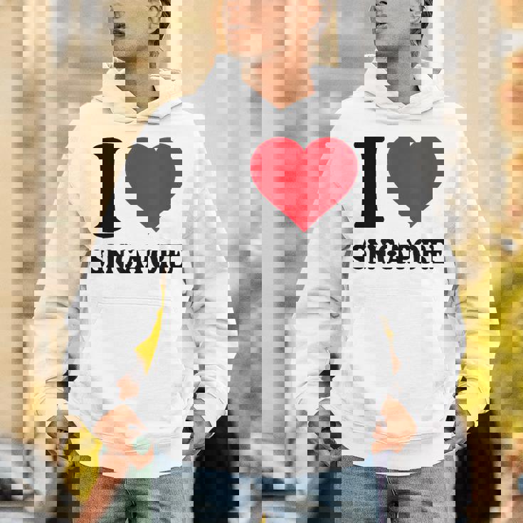 シンガポールへの愛をシンプルに伝える一枚 パーカー