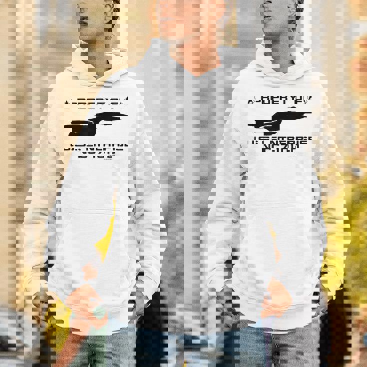 スタートレック 次世代uSSエンタープライズプロファイル パーカー