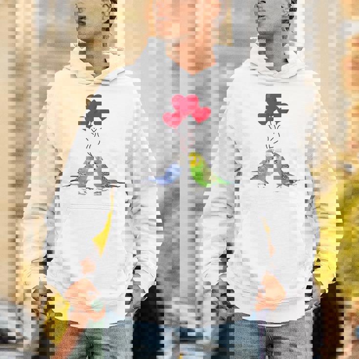 セキセイインコ、面白い鳥、楽しい、セキセイインコ パーカー