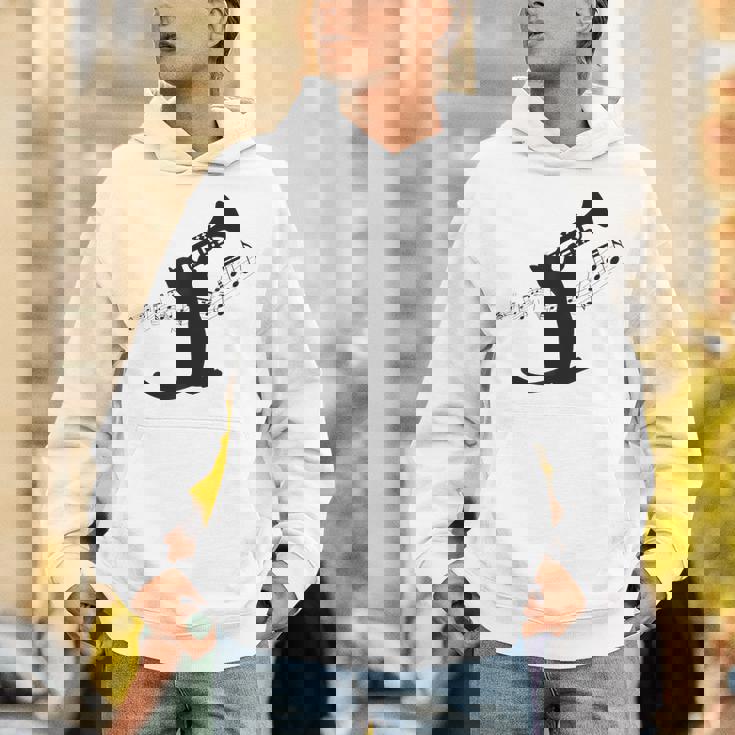 トランペット奏者猫 パーカー