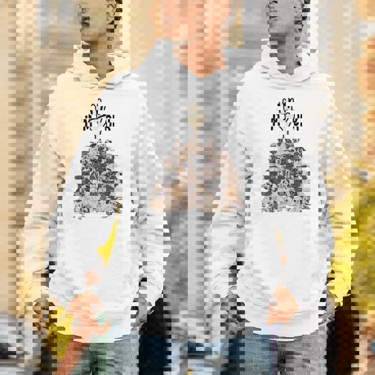 パグがいっぱい I'm Ok パグ好き。 パーカー