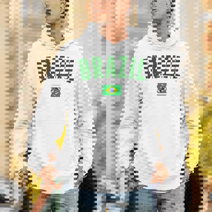 ブラジルシャツ メンズ レディース キッズ ブラジル サッカーファン パーカー