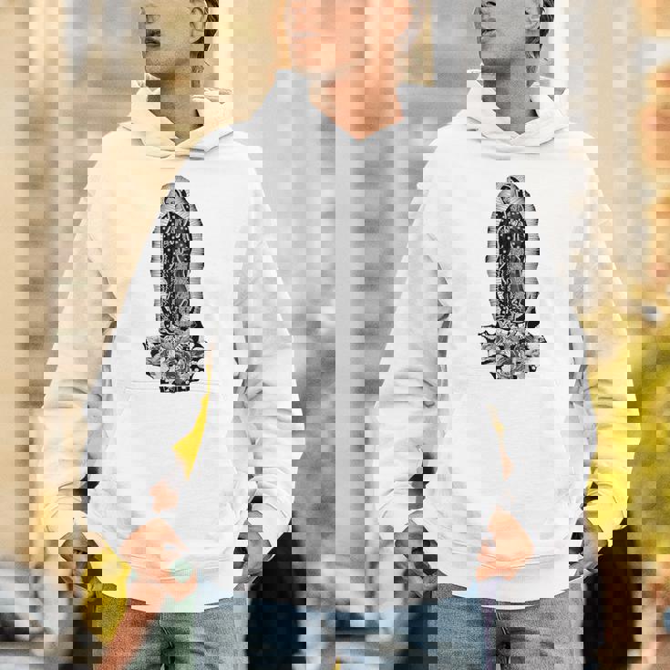 聖母デグアダルーペ サンマリア バックプリント クリスチャン パーカー