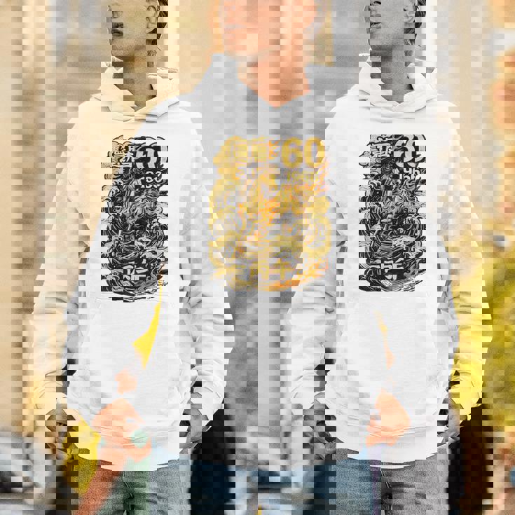 還暦 祝い 60歳 1966 丙午 火の馬 和風 和柄 馬 波 炎 記念 パーカー