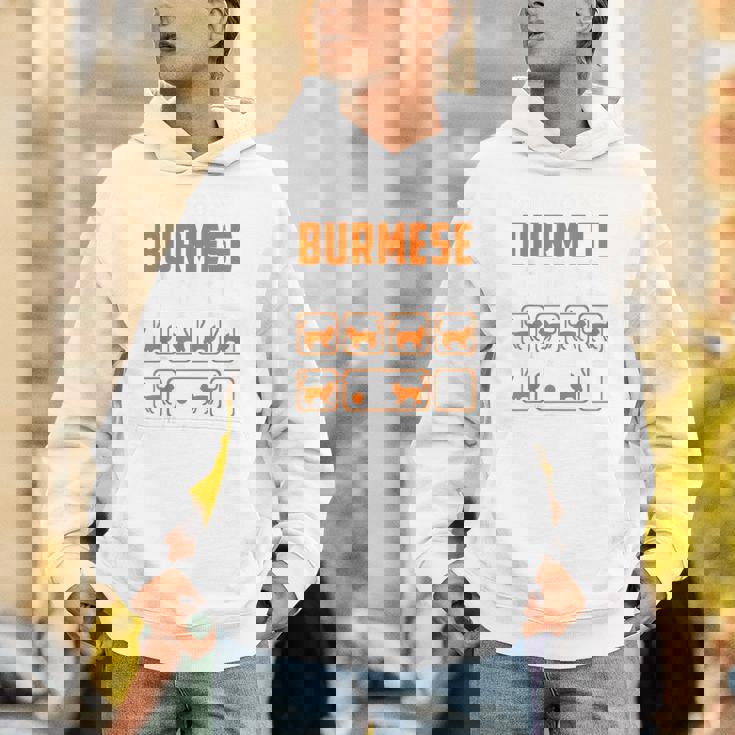 頑固なビルマの猫 トリックおもしろ子猫愛好家 パーカー