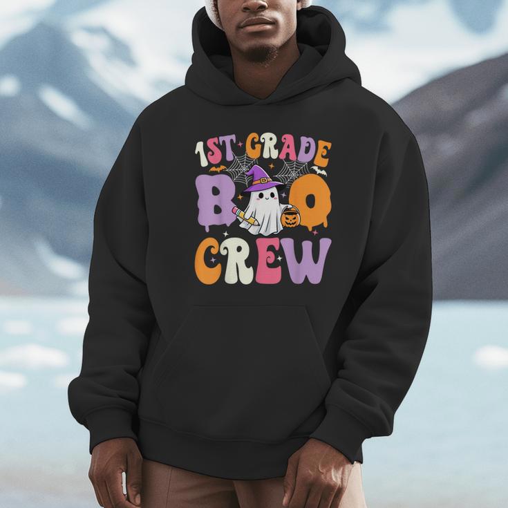 1st Grade Boo Crew Spooky First Grade Halloween Teacher Unisex Hoodie, novelty gifts, funny gifts 1st Grade Boo Crew Spooky First Grade Halloween Teacher Unisex Hoodie, novelty gifts, funny gifts