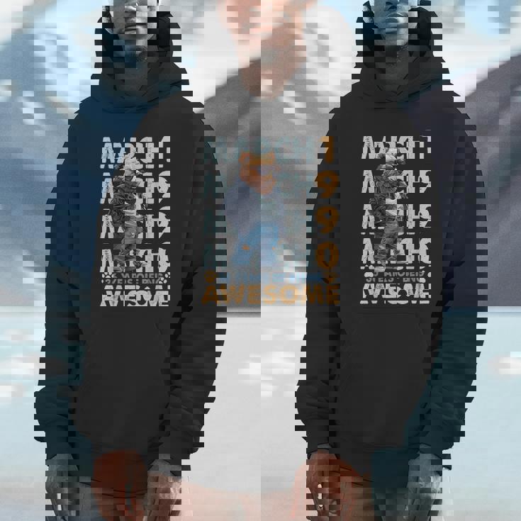 36Th Birthday Cool Bear March 1990Intage 36 Years Old パーカー