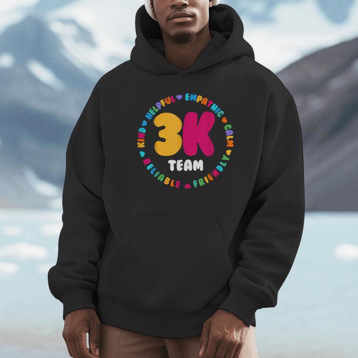 3K Team & Teacher Squad Threes Crew PreK Elementary Team Unisex Hoodie, novelty gifts, funny gifts 3K Team & Teacher Squad Threes Crew PreK Elementary Team Unisex Hoodie, novelty gifts, funny gifts