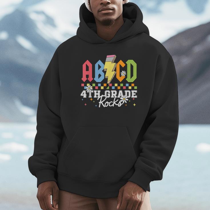 4th Grade Rocks ABCD Back To School Rock Teachers Unisex Hoodie, novelty gifts, funny gifts 4th Grade Rocks ABCD Back To School Rock Teachers Unisex Hoodie, novelty gifts, funny gifts