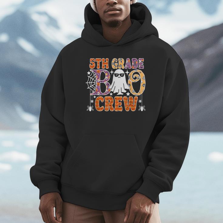 5th Grade Boo Crew Halloween Teachers Students Unisex Hoodie, novelty gifts, funny gifts