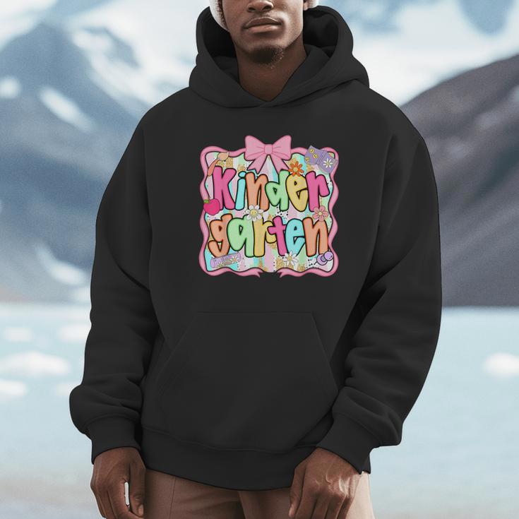 Back To School Kindergarten Preppy Teacher Girl Unisex Hoodie, novelty gifts, funny gifts Back To School Kindergarten Preppy Teacher Girl Unisex Hoodie, novelty gifts, funny gifts