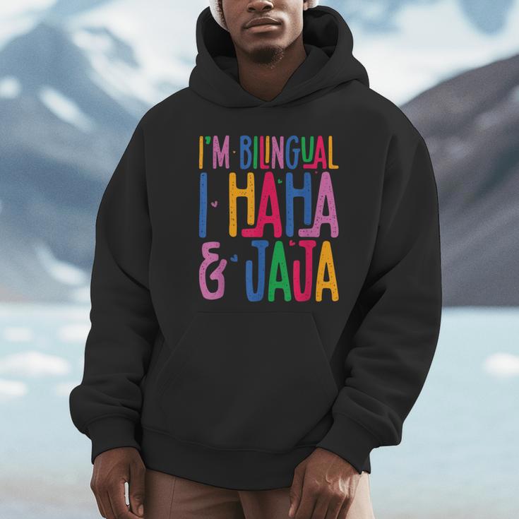 I Am Bilingual I Haha And Jaja Latina Latino Spanish Teacher Unisex Hoodie, novelty gifts, funny gifts I Am Bilingual I Haha And Jaja Latina Latino Spanish Teacher Unisex Hoodie, novelty gifts, funny gifts