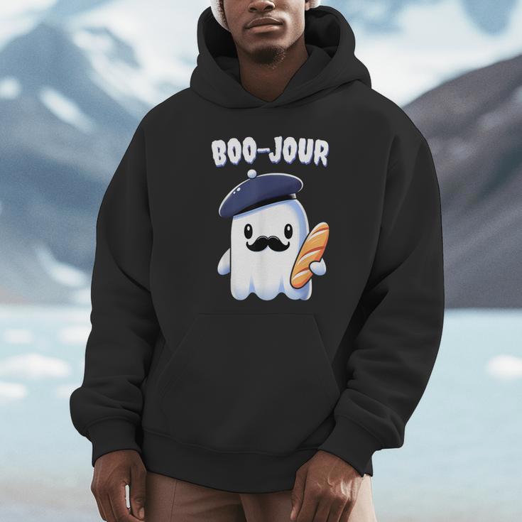 Boo Jour Ghost French Teacher Vintage Teacherlife Groovy Unisex Hoodie, novelty gifts, funny gifts Boo Jour Ghost French Teacher Vintage Teacherlife Groovy Unisex Hoodie, novelty gifts, funny gifts