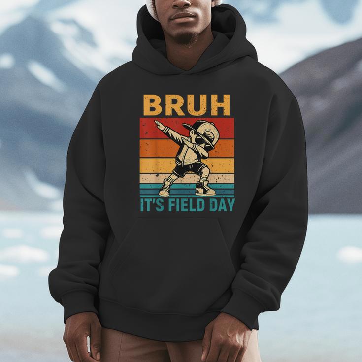 Bruh It's Field Day Teacher Happy Field Day Dabbing Boy Unisex Hoodie, novelty gifts, funny gifts Bruh It's Field Day Teacher Happy Field Day Dabbing Boy Unisex Hoodie, novelty gifts, funny gifts