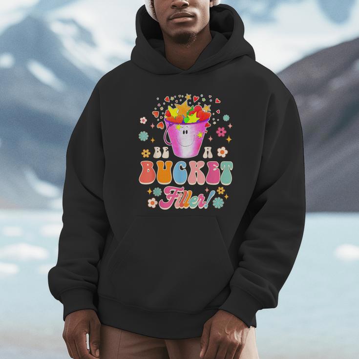 Be A Bucket Filler Teacher Teaching Groovy Back To School For Men Women Unisex Hoodie, novelty gifts, funny gifts