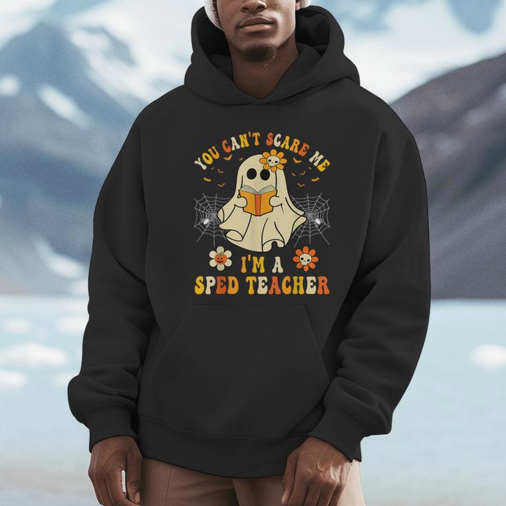 You Can't Scare Me I'm A SPED Teacher Halloween Ghost Unisex Hoodie, novelty gifts, funny gifts You Can't Scare Me I'm A SPED Teacher Halloween Ghost Unisex Hoodie, novelty gifts, funny gifts