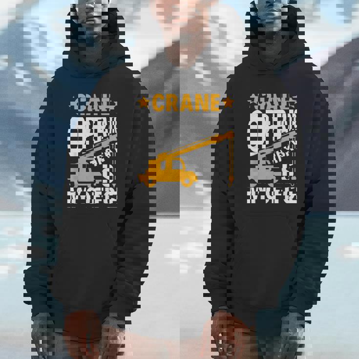 Crane Whisperer 面白いクレーン オペレーター パーカー