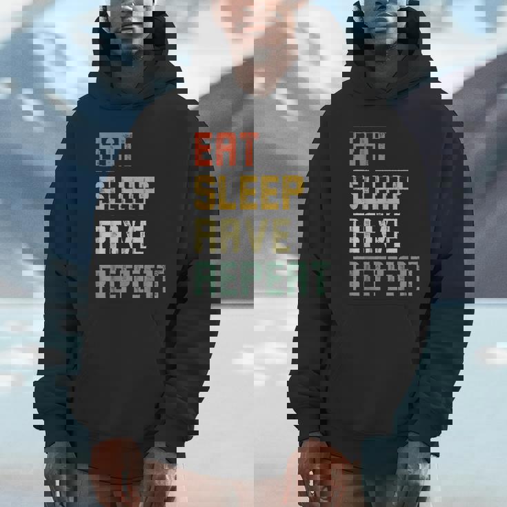 Eatleep Rave Repeat Edm テクノ パーカー