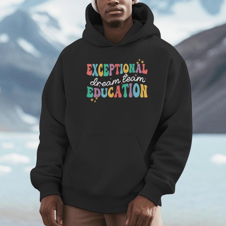 Exceptional Education Dream Team SPED ESE Teacher Autism Unisex Hoodie, novelty gifts, funny gifts Exceptional Education Dream Team SPED ESE Teacher Autism Unisex Hoodie, novelty gifts, funny gifts