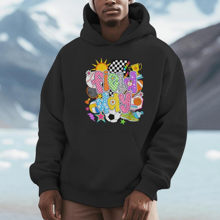 Field Day Fun Day Let The Games Begin Field Trip Teacher Kid Unisex Hoodie, novelty gifts, funny gifts Field Day Fun Day Let The Games Begin Field Trip Teacher Kid Unisex Hoodie, novelty gifts, funny gifts