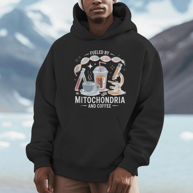 Fueled By Mitochondria Coffee Science Teacher Student Unisex Hoodie, novelty gifts, funny gifts Fueled By Mitochondria Coffee Science Teacher Student Unisex Hoodie, novelty gifts, funny gifts