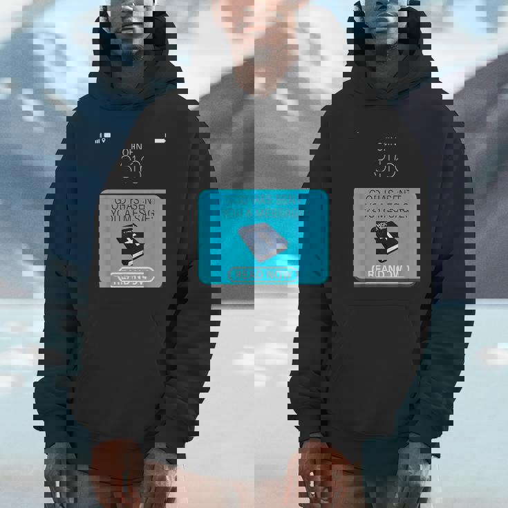 God Hased You A Message – 今すぐ読む パーカー