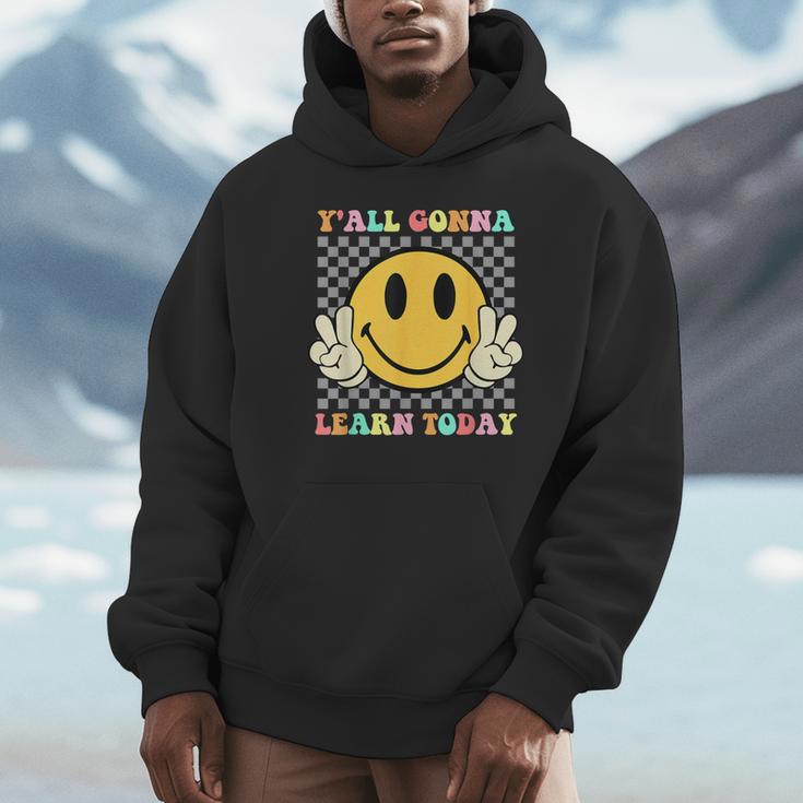 You All Gonna Learn Today Shirt Retro Groovy Teacher Life Unisex Hoodie, novelty gifts, funny gifts You All Gonna Learn Today Shirt Retro Groovy Teacher Life Unisex Hoodie, novelty gifts, funny gifts