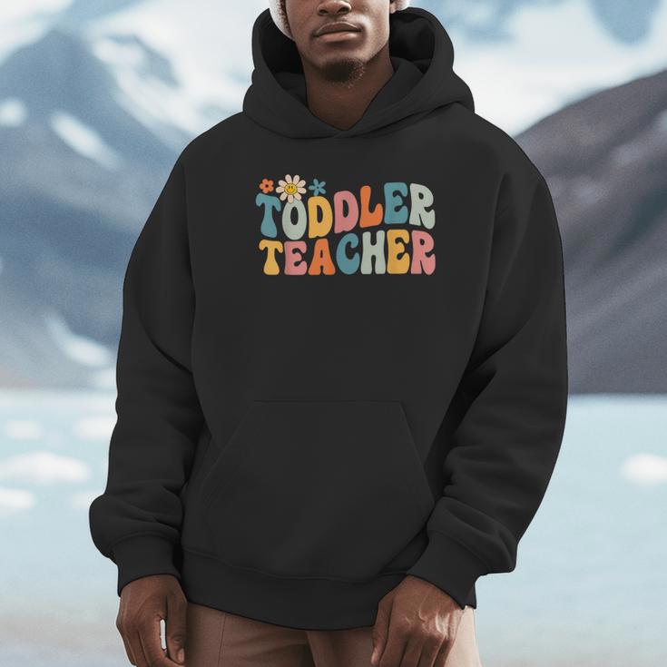 Groovy Toddler Teacher Appreciation Back To School Unisex Hoodie, novelty gifts, funny gifts Groovy Toddler Teacher Appreciation Back To School Unisex Hoodie, novelty gifts, funny gifts