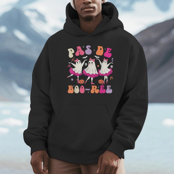 Halloween Dance Teacher Pas De Boo-Ree Ghost Ballet Dancer Unisex Hoodie, novelty gifts, funny gifts Halloween Dance Teacher Pas De Boo-Ree Ghost Ballet Dancer Unisex Hoodie, novelty gifts, funny gifts