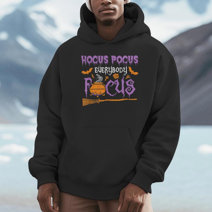 Halloween Teacher Or Student Hocus Pocus Everybody Focus For Men Women Kids Unisex Hoodie, novelty gifts, funny gifts Halloween Teacher Or Student Hocus Pocus Everybody Focus For Men Women Kids Unisex Hoodie, novelty gifts, funny gifts