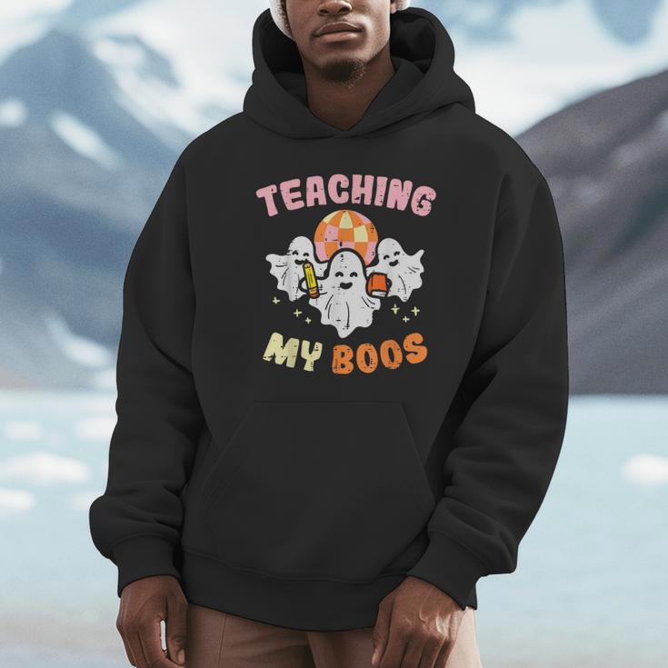 Halloween Teacher Teaching My Boos Costume Teacher Men Women Unisex Hoodie, novelty gifts, funny gifts Halloween Teacher Teaching My Boos Costume Teacher Men Women Unisex Hoodie, novelty gifts, funny gifts