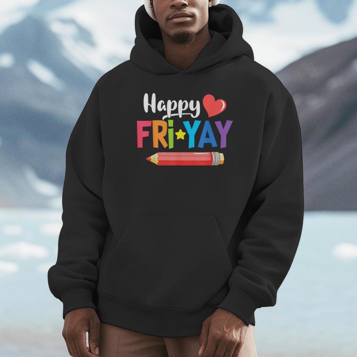 Happy Fri-Yay Friday Lovers Fun Teacher Life Weekend Unisex Hoodie, novelty gifts, funny gifts Happy Fri-Yay Friday Lovers Fun Teacher Life Weekend Unisex Hoodie, novelty gifts, funny gifts
