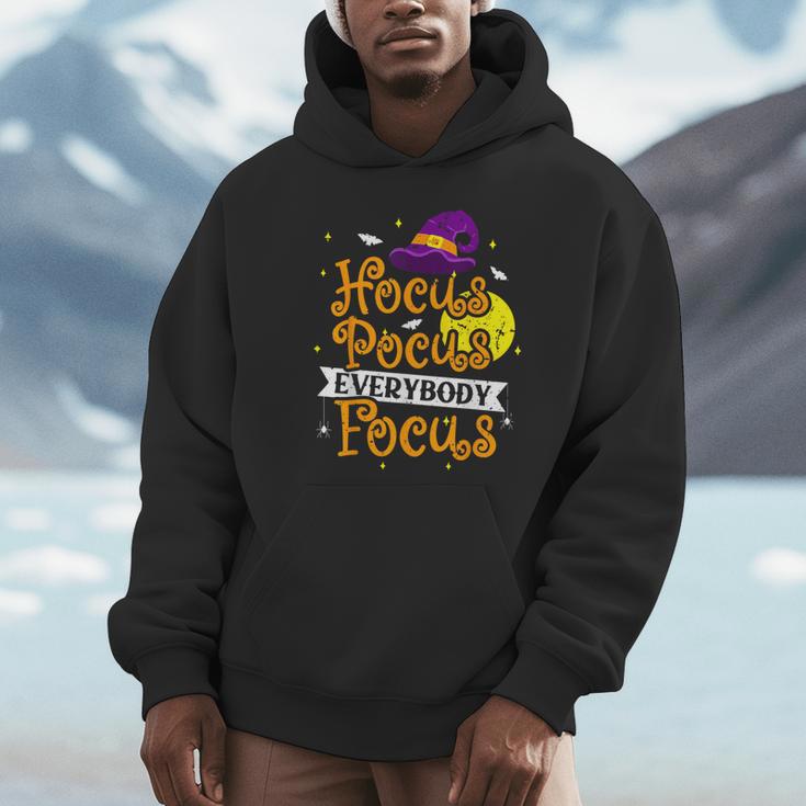 Hocus Pocus Everybody Focus Halloween Teacher Men Women Kids Unisex Hoodie, novelty gifts, funny gifts Hocus Pocus Everybody Focus Halloween Teacher Men Women Kids Unisex Hoodie, novelty gifts, funny gifts