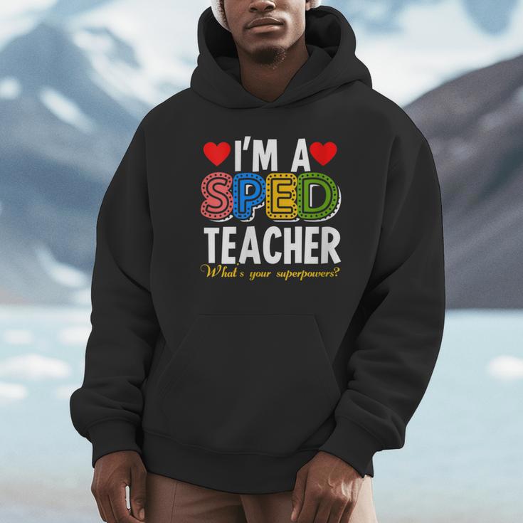 I'm A SPED Teacher Special Education Teacher Unisex Hoodie, novelty gifts, funny gifts I'm A SPED Teacher Special Education Teacher Unisex Hoodie, novelty gifts, funny gifts