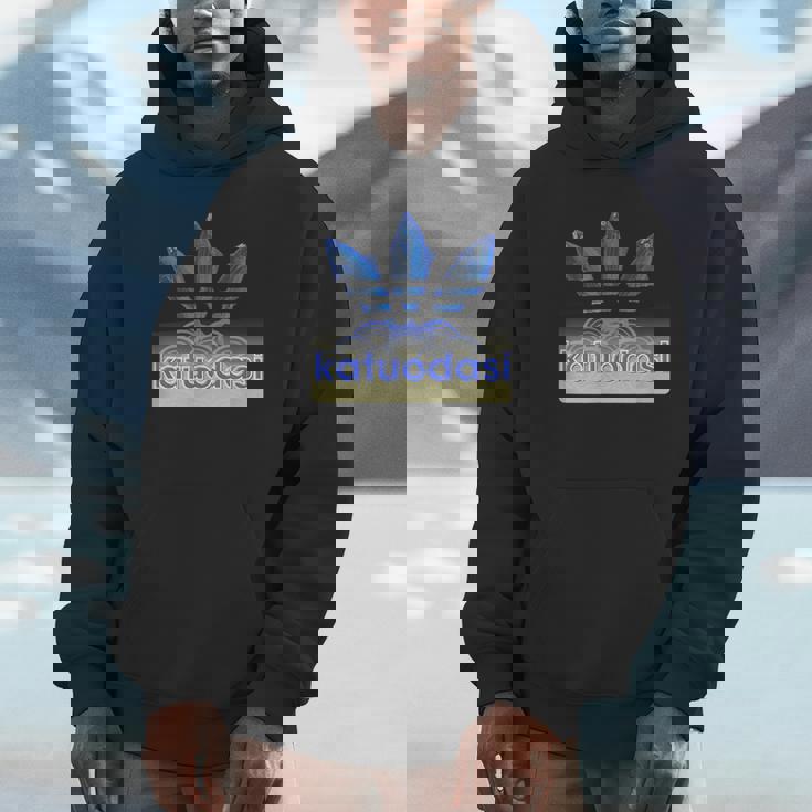 Katuodasi鰹と出汁の和風アートデザイン パーカー