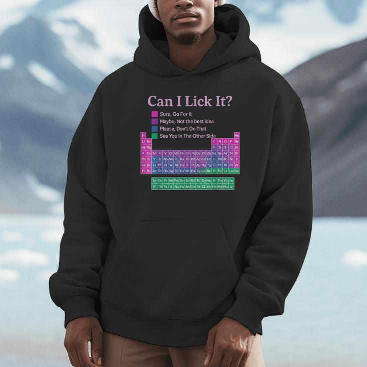 Can I Lick It Periodic Table Teacher Student Kids Unisex Hoodie, novelty gifts, funny gifts Can I Lick It Periodic Table Teacher Student Kids Unisex Hoodie, novelty gifts, funny gifts