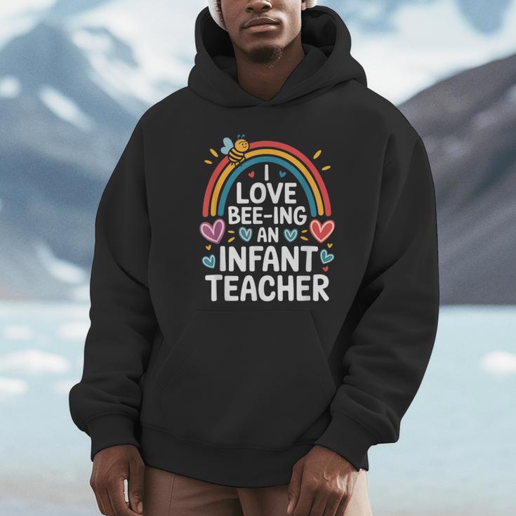 I Love Bee-Ing An Infant Teacher Toddler Teaching Unisex Hoodie, novelty gifts, funny gifts I Love Bee-Ing An Infant Teacher Toddler Teaching Unisex Hoodie, novelty gifts, funny gifts