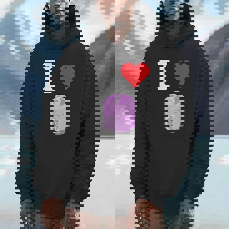 I Love 炊飯器 キッチン家電 パーフェクトメイド 食事 長袖tシャツ パーカー