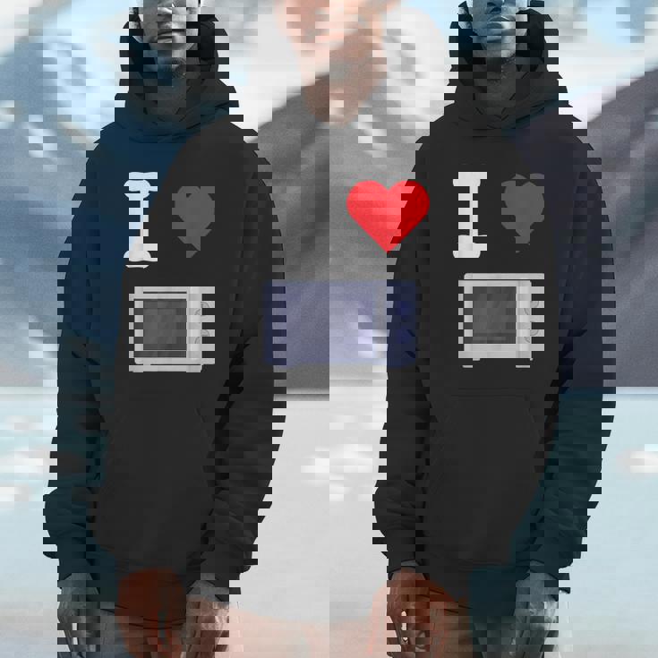 I Love 電子レンジ オーブン 料理 暖房 食品 キッチン 家電 パーカー