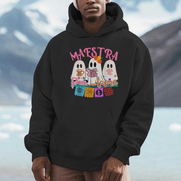 Maestra Pantasmas Conchas Teacher Mexican Halloween Unisex Hoodie, novelty gifts, funny gifts Maestra Pantasmas Conchas Teacher Mexican Halloween Unisex Hoodie, novelty gifts, funny gifts