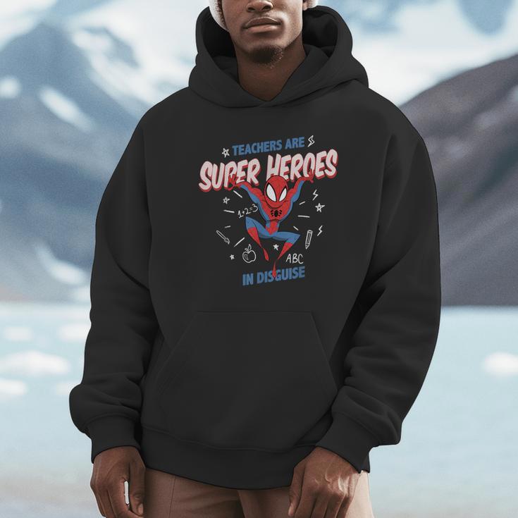 Marvel Spider-Man Teachers Are Super Heroes Unisex Hoodie, novelty gifts, funny gifts Marvel Spider-Man Teachers Are Super Heroes Unisex Hoodie, novelty gifts, funny gifts