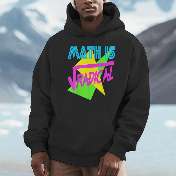 Math Is Radical Retro 80s Vintage Algebra Teacher Unisex Hoodie, novelty gifts, funny gifts Math Is Radical Retro 80s Vintage Algebra Teacher Unisex Hoodie, novelty gifts, funny gifts